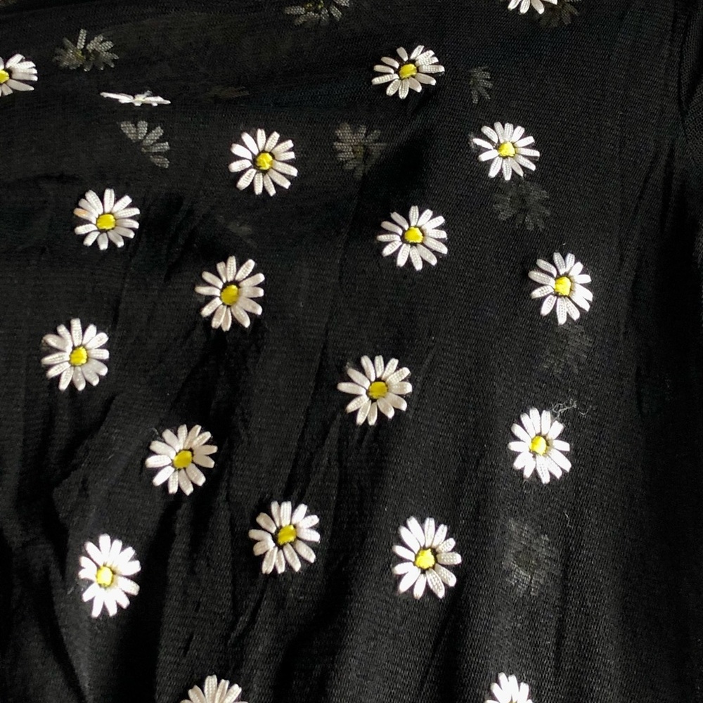 ⭐️SOLD⭐️Vivienne Tam Vintage Mesh Floral Maxi Dress - Picture 8 of 12